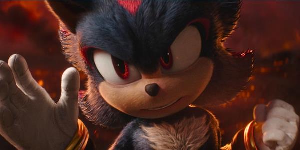 Keanu Reeves as Shadow in So<em></em>nic the Hedgehog 3