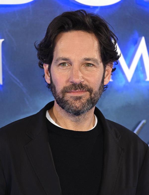 Headshot Of Paul Rudd In The  'Ghostbusters: Frozen Empire' Premiere